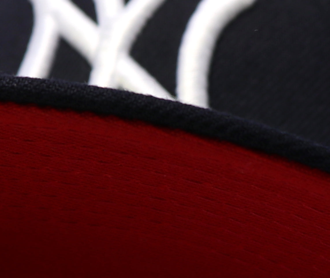 NEW YORK YANKEES "TRUCKER MESH" 59FIFTY FITTED (RED UNDER VISOR)