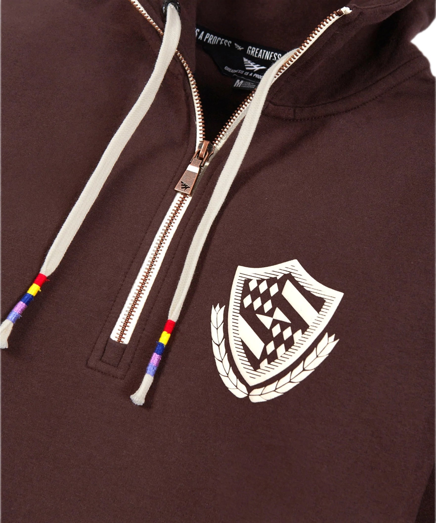 PAPER PLANES "COLLEGIATE SPECTRUM" HALF ZIP