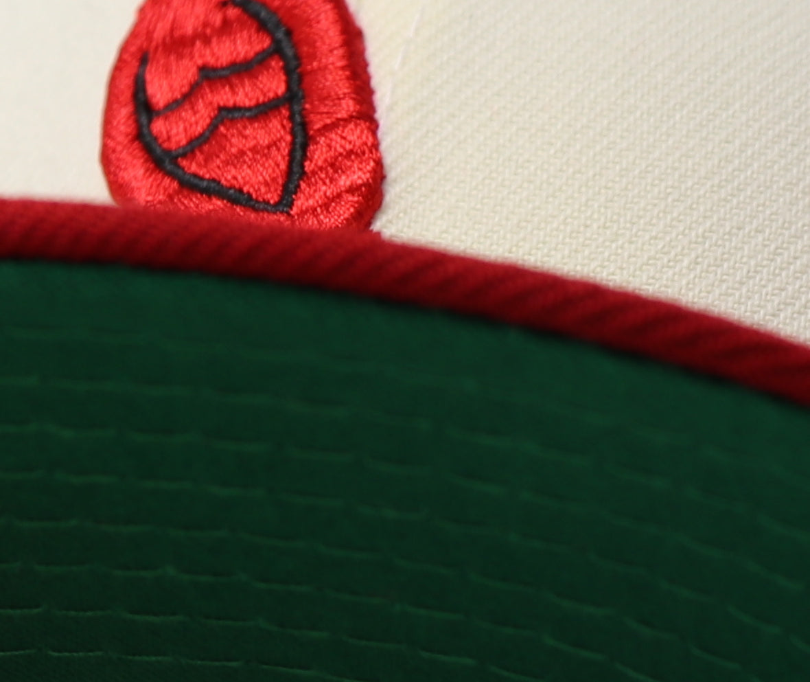 ST.LOUIS CARDINALS "1942 WS" NEW ERA 59FIFTY FITTED (GREEN UNDER VISOR)