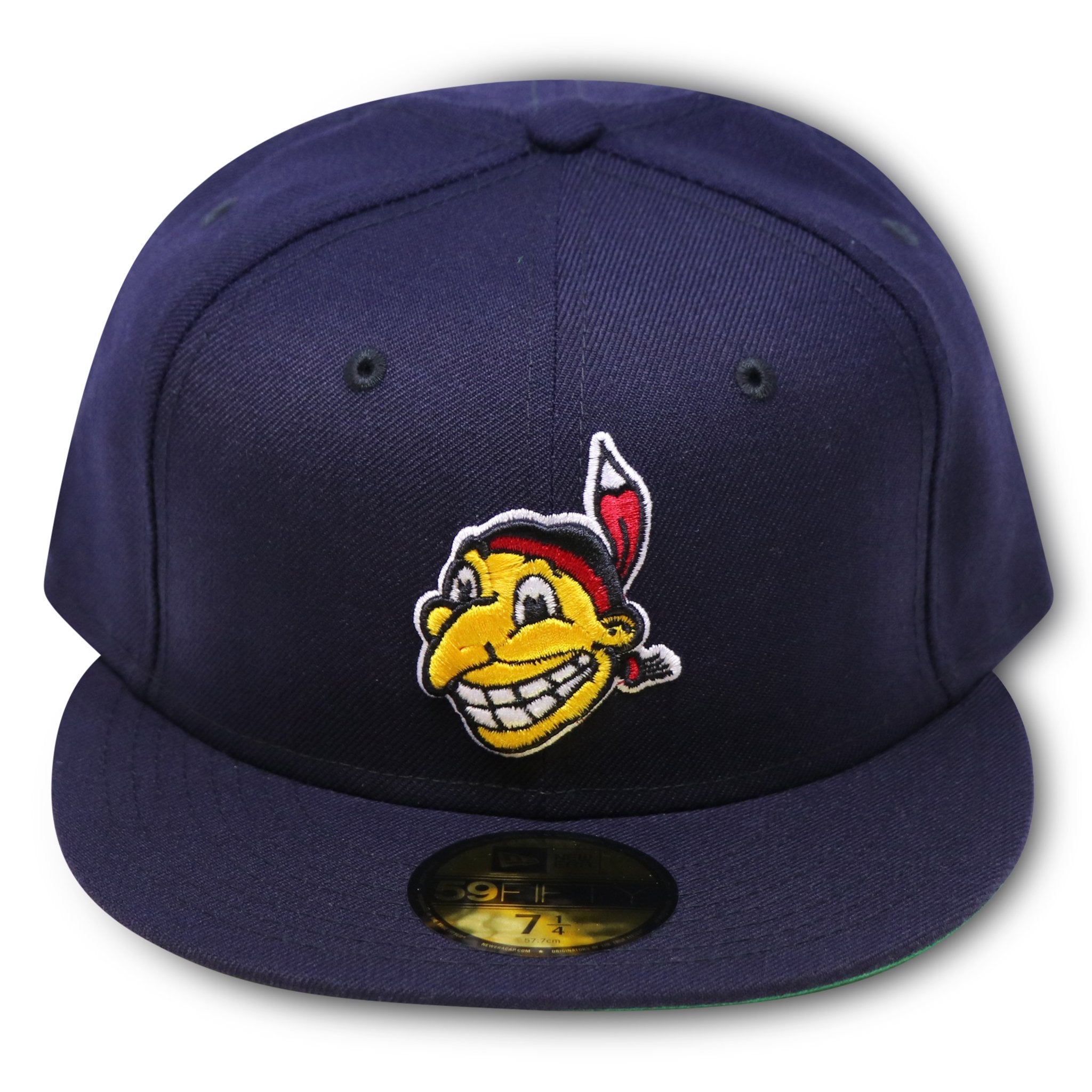 CLEVELAND INDIANS (1947-1950 LOGO) NEW ERA 59FIFTY FITTED (GREEN BOTTOM) (ST)