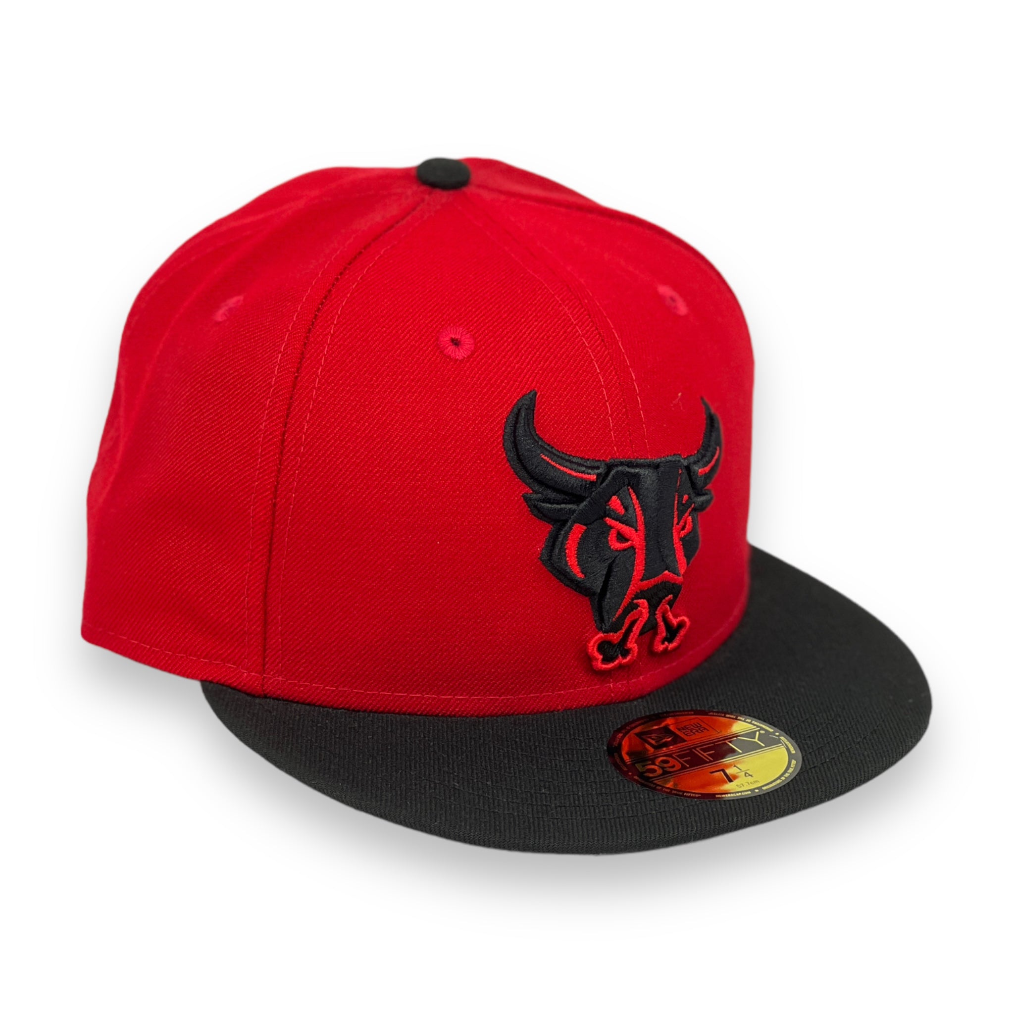 SAN ANTONIO RAMPAGE (RED) NEW ERA 59FIFTY FITTED (AIR JORDAN 5 RETRO RAGING BULL))