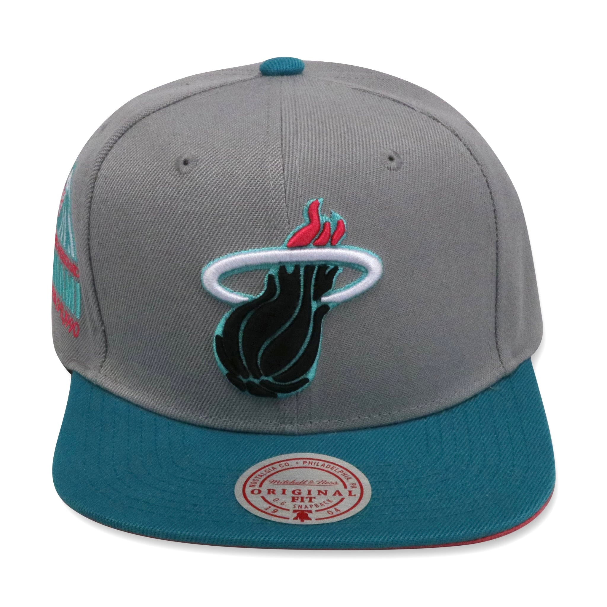 MIAIMI HEAT (GREY) (1990 ALLSTARGAME) MITCHELL & NESS SNAPBACK (SH21476)