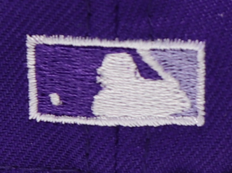 MILWAUKEE BREWERS "2002 ASG" NEW ERA 59FIFTY FITTED (LAVENDER UNDER VISOR) (S)
