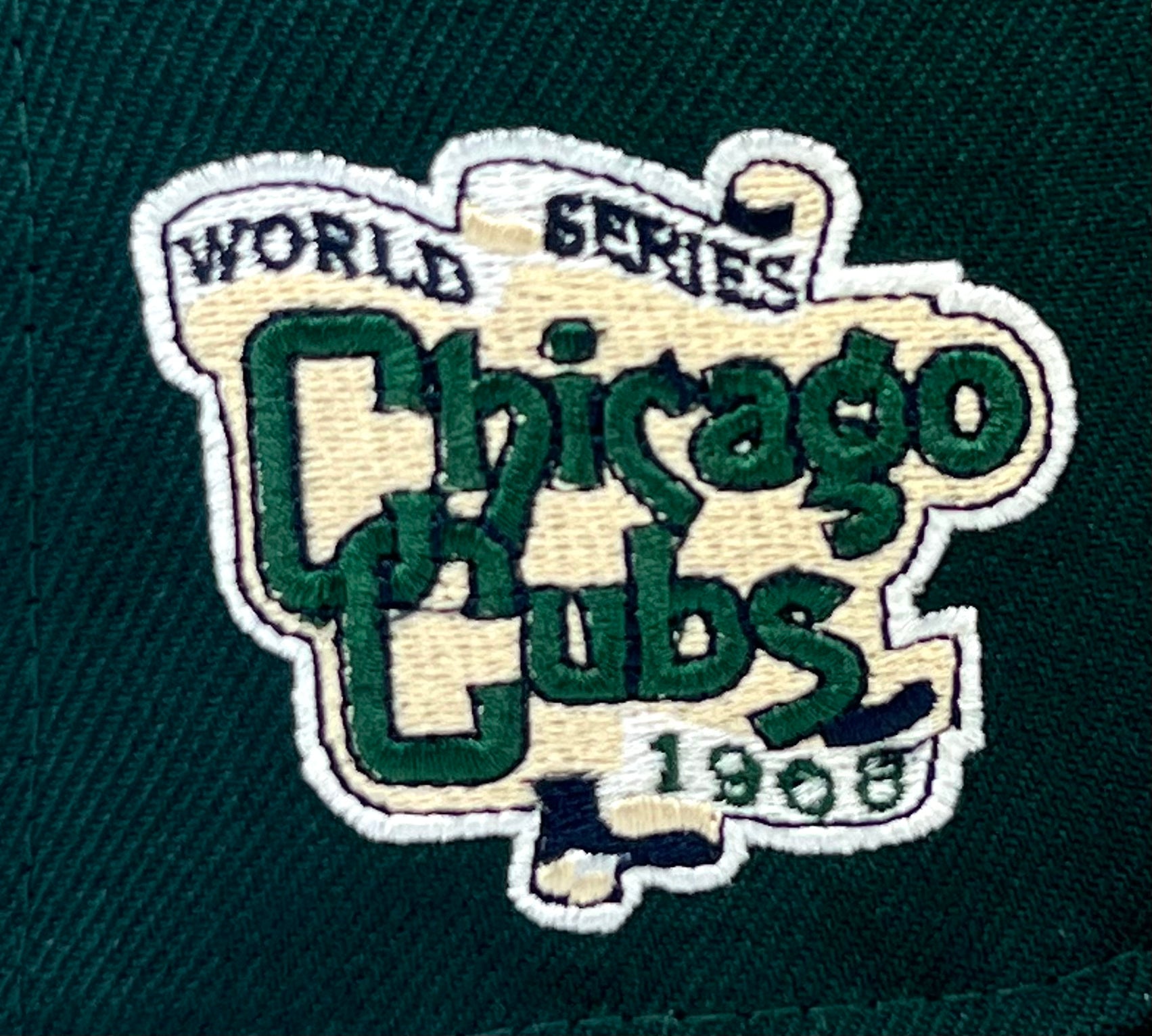 CHICAGO CUBS (DARK GREEN) (1908 WORLD SERIES) NEW ERA 59FIFTY FITTED