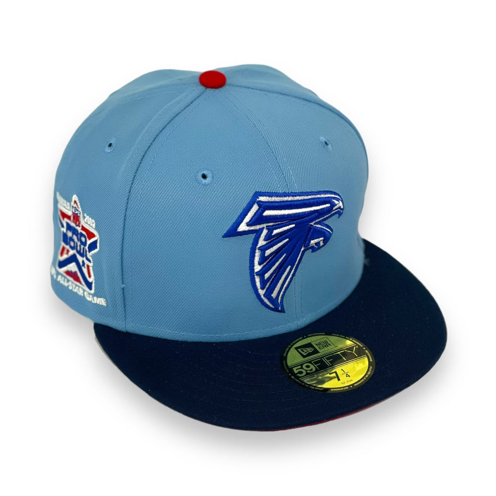 ATLANTA FALCONS 2002 PRO BOWL NEWERA 59FIFTY RED UNDER VISOR 4ucaps
