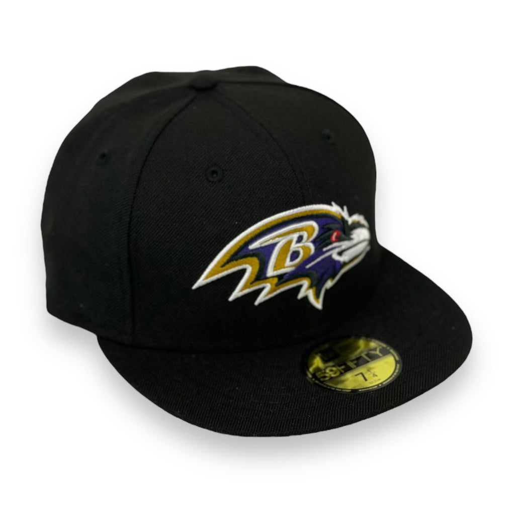 BALTIMORE RAVENS (BLK/PURPLE) NEW ERA 59FIFTY FITTED