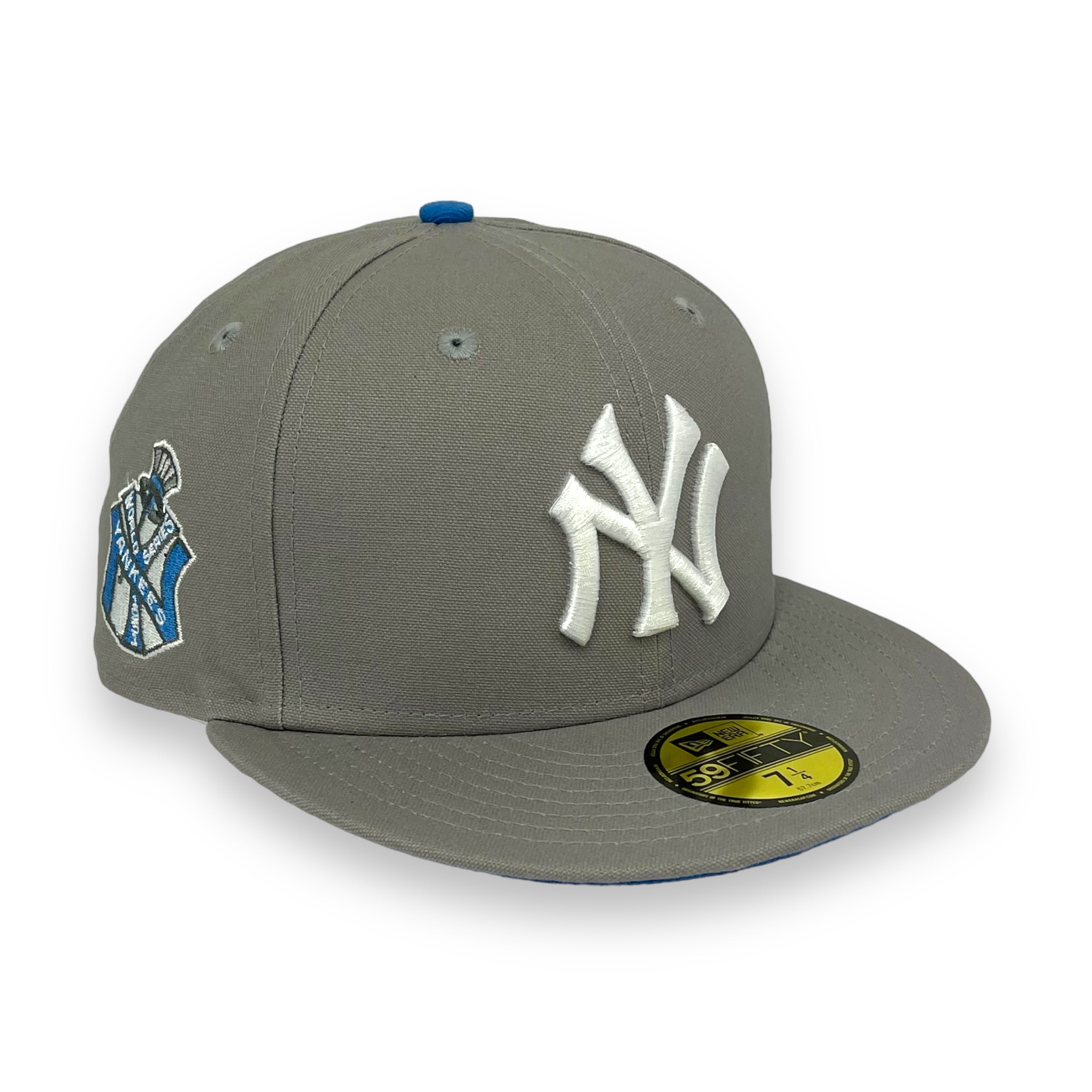 NEW YORK YANKEES (GREY) (1951 WORLD SERIES) NEW ERA 59FIFTY FITTED (AF-BLUE UNDER VISOR)
