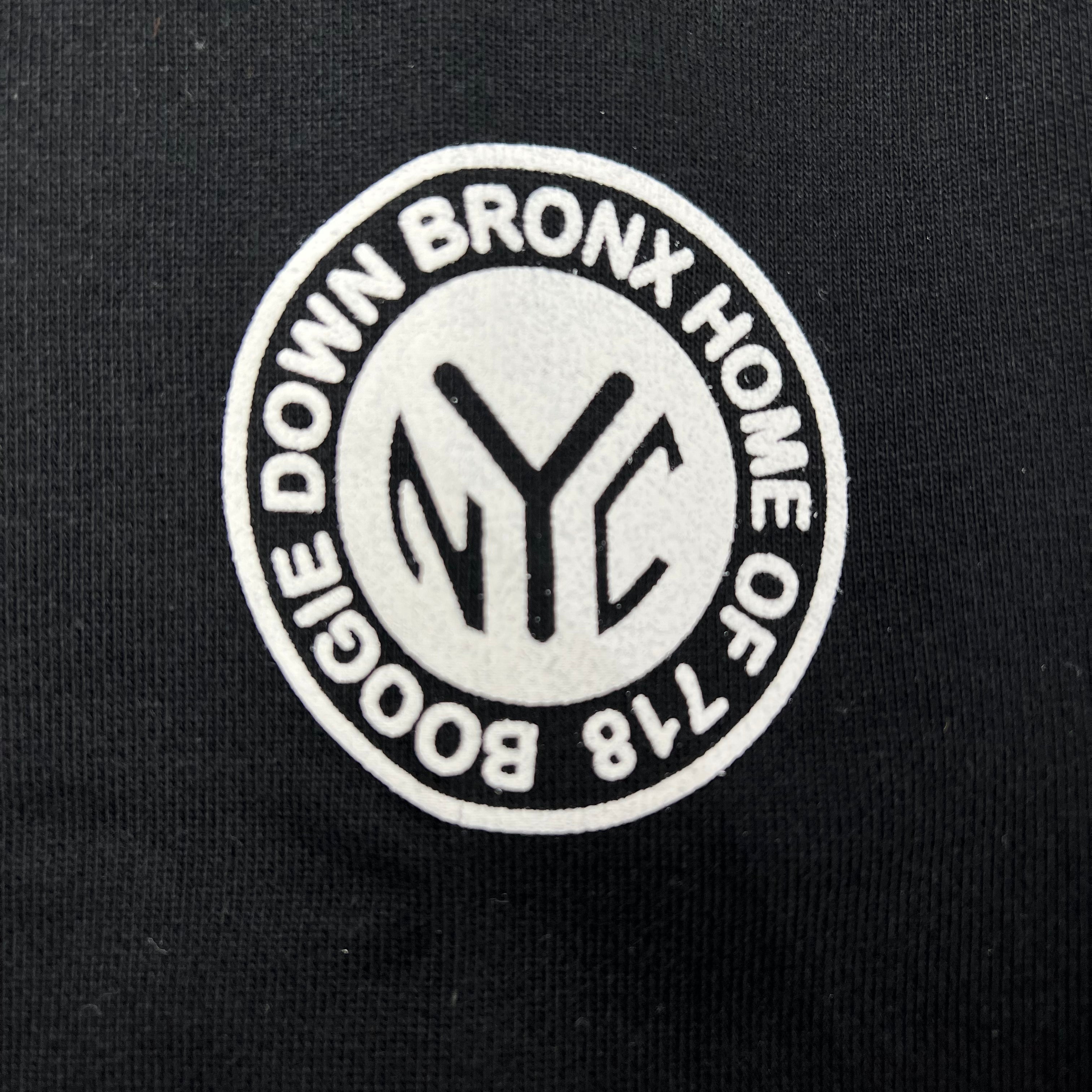 BORO TEES  BOOGIE DOWN BRONX (BLACK) HOODIE