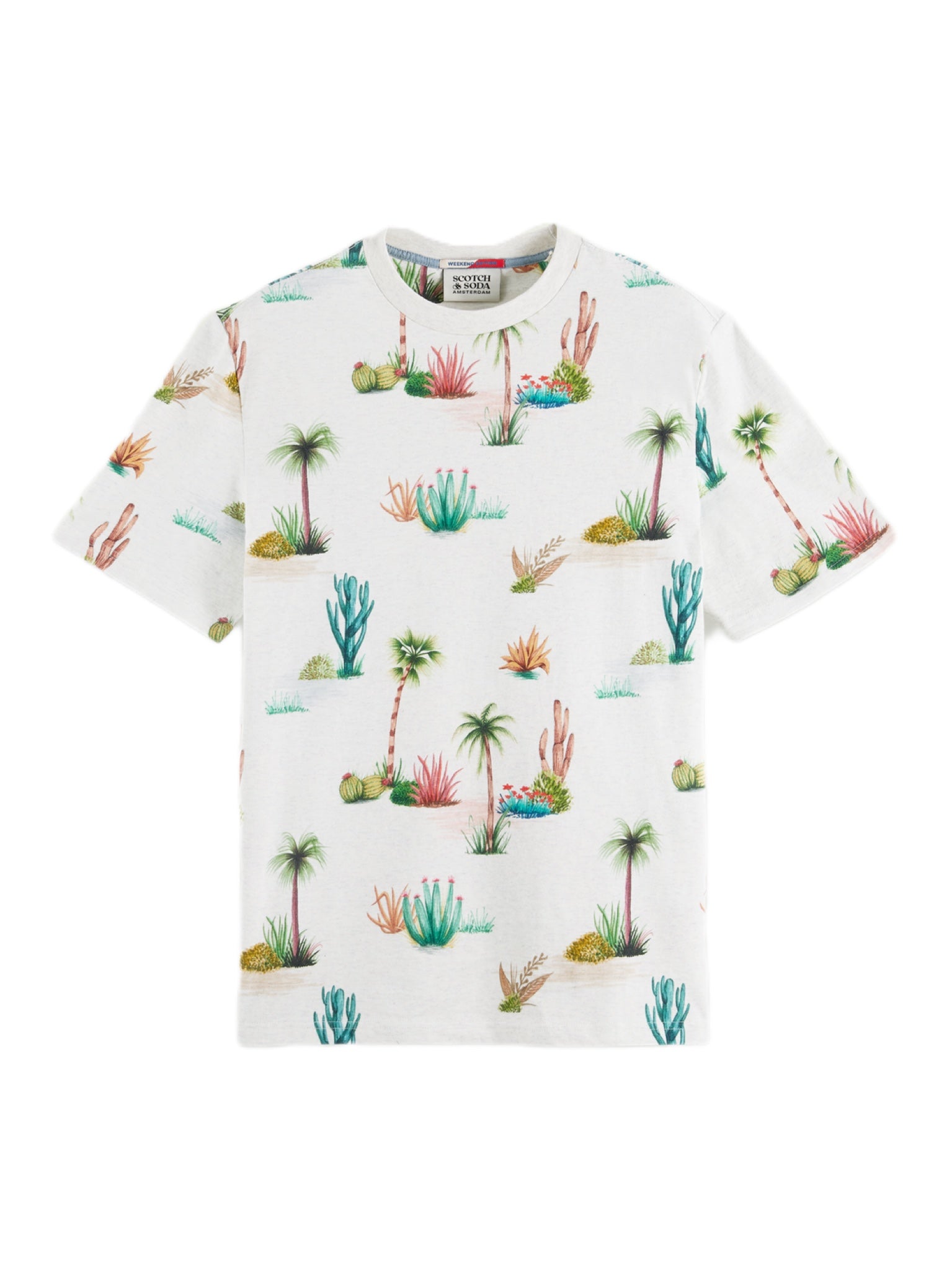 SCOTCH & SODA "TROPICAL LIFE" TEE