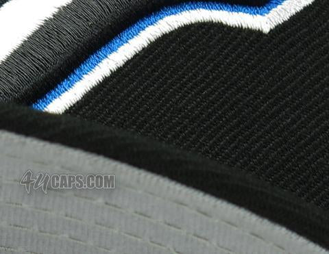TORONTO BLUE JAYS BLACK 2004 ROAD NEW ERA 59FIFTY FITTED 4ucaps