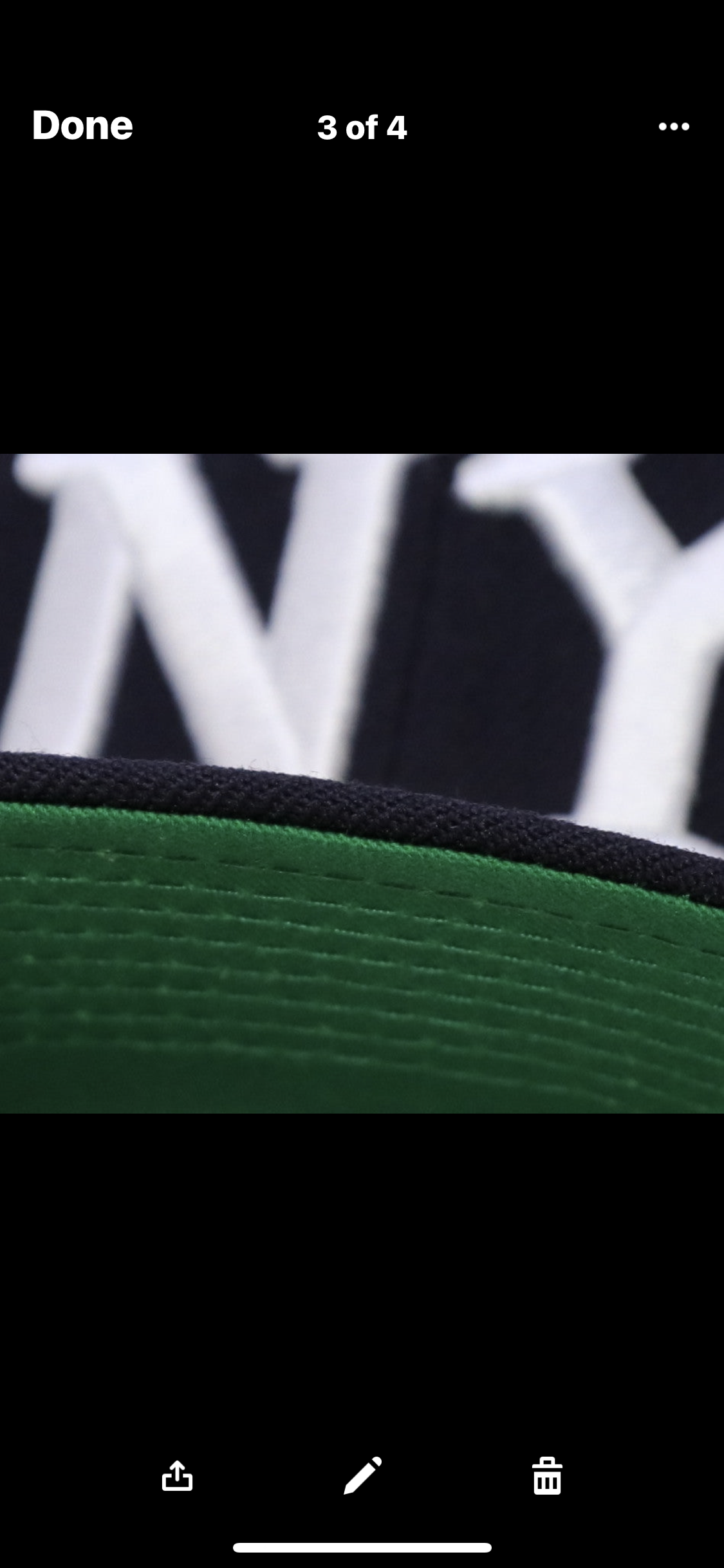 NEW YORK BLACK YANKEES "100TH ANN" NEW ERA 59FIFTY FITTED (GREEN UNDER VISOR)