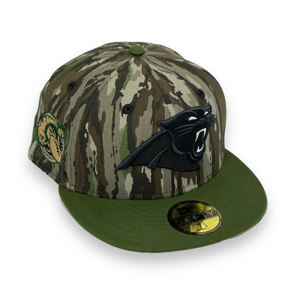 CAROLINA PANTHERS (CAMO) (1997 PRO BOWL) NEW ERA 59FIFTY FITTED (WHEAT UNDER VISOR)