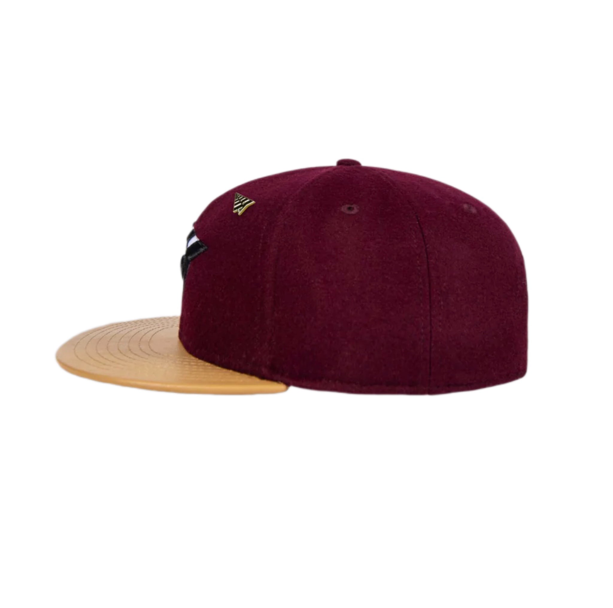 PAPER PLANES  ORIGINAL CROWN MELTON WOOL STRAPBACK HAT