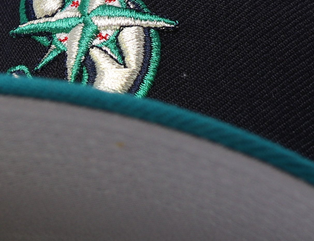 SEATTLE MARINERS (1993-2003 HOME) 59FIFTY FITTED (AQUA VISOR)