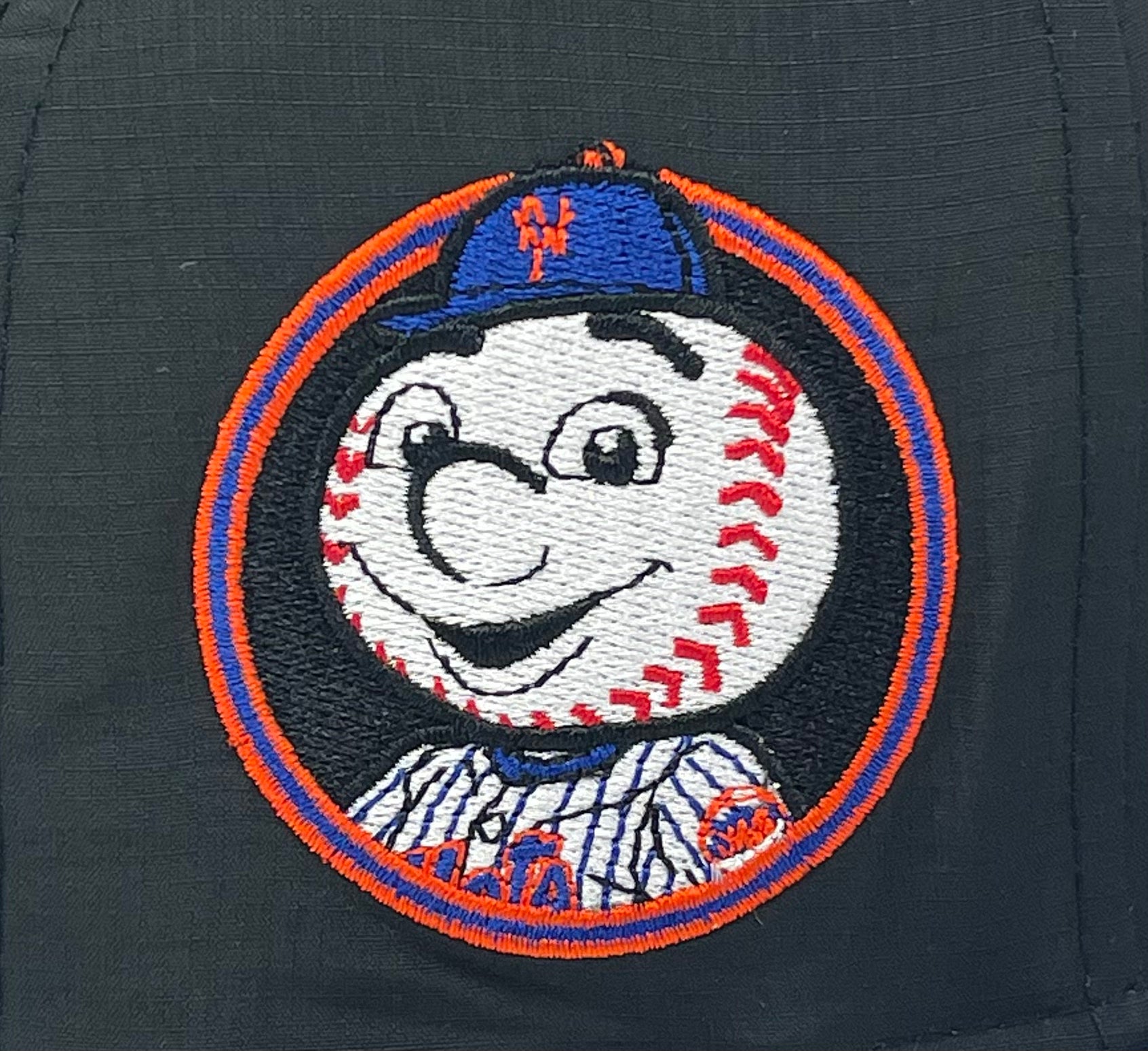 NEW YORK METS (BLACK/ROYAL) (MR MET, MASCOT) NEW ERA 59FIFTY FITTED (GREY BRIM)