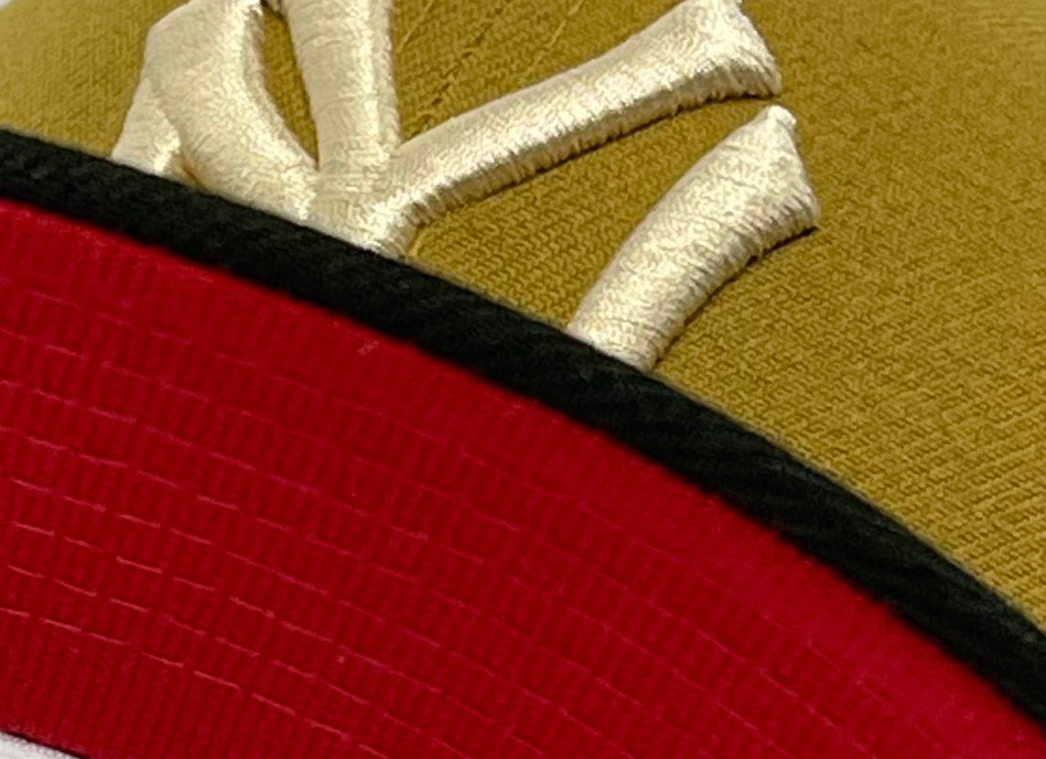 NEW YORK YANKEES (OLD GOLD) (1936 WORLD SERIES) NEW ERA 59FIFTY FITTED (RED UNDER VISOR)