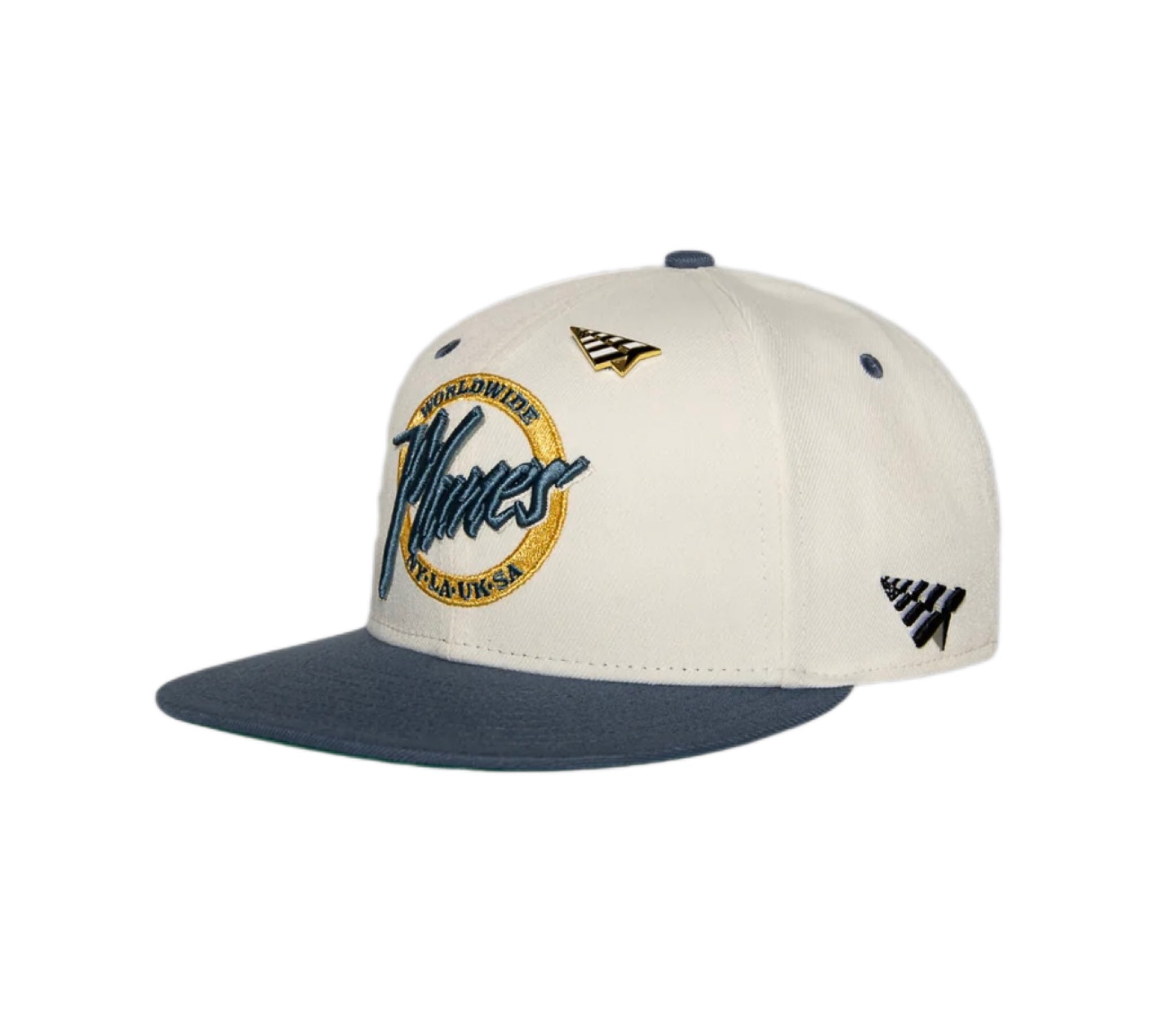 PAPER PLANES  SMALL WORLD (STONE BLUE) SNAPBACK