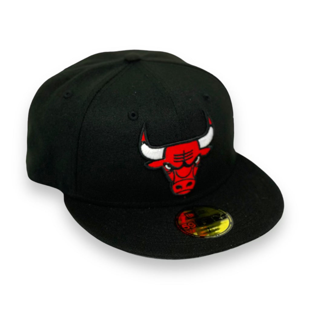 CHICAGO BULLS (BLACK) 59FIFTY NEW ERA FITTED
