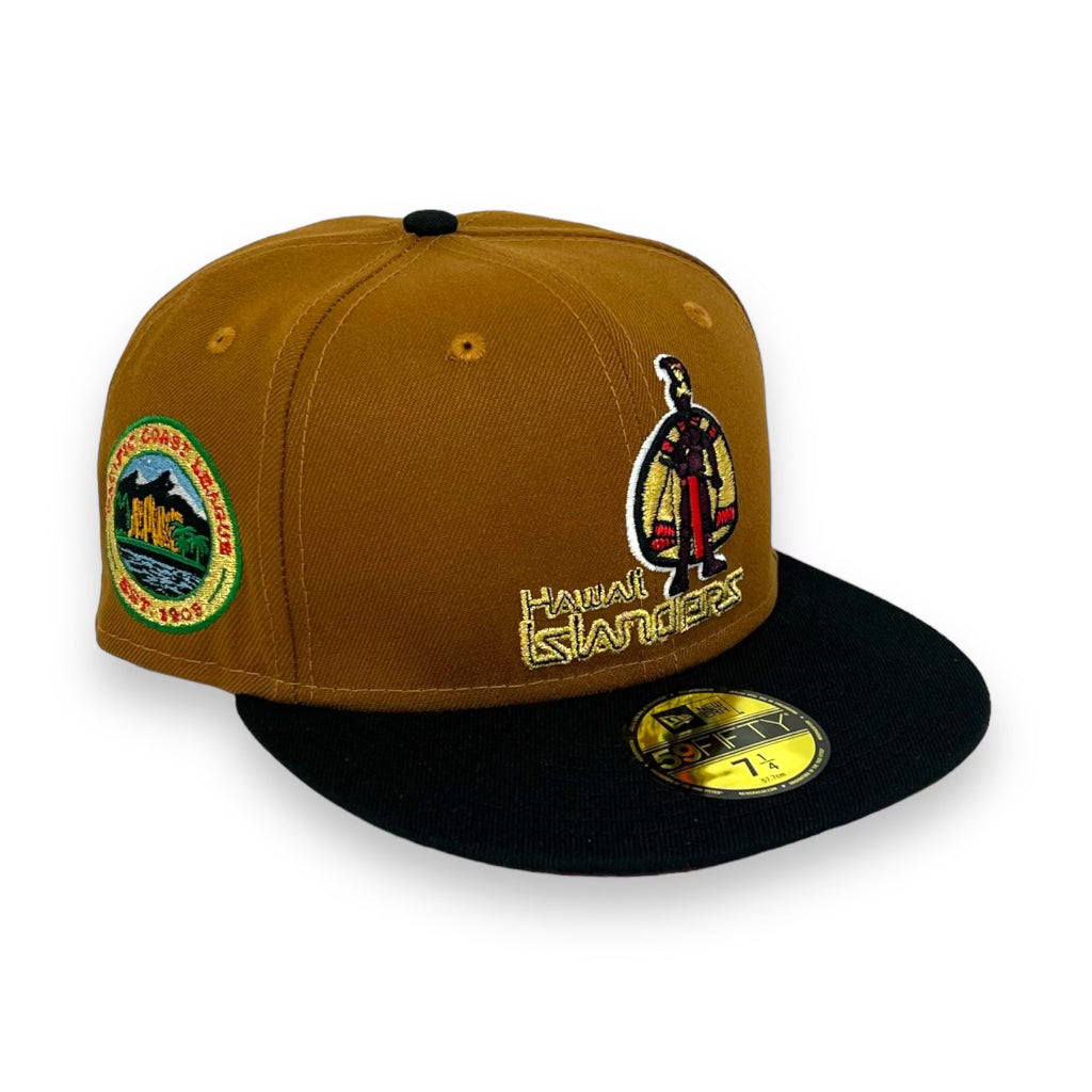 HAWAII ISLANDERS (T-PEA) (PACIFIC COAST LEAGUE) NEW ERA 59FIFTY FITTED (RED UNDER VISOR)