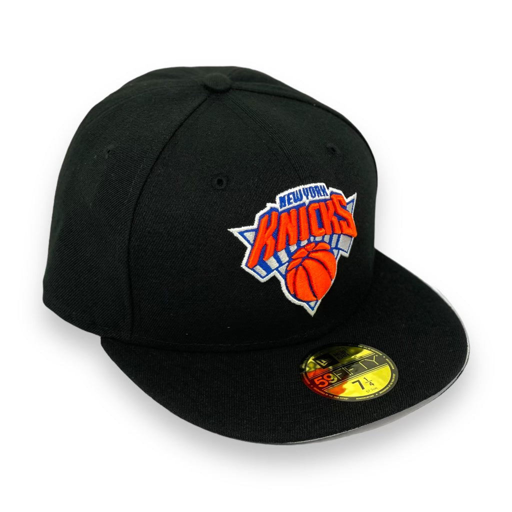 NEW YORK KNICKS (BLACK) NEW ERA 59FIFTY FITTED