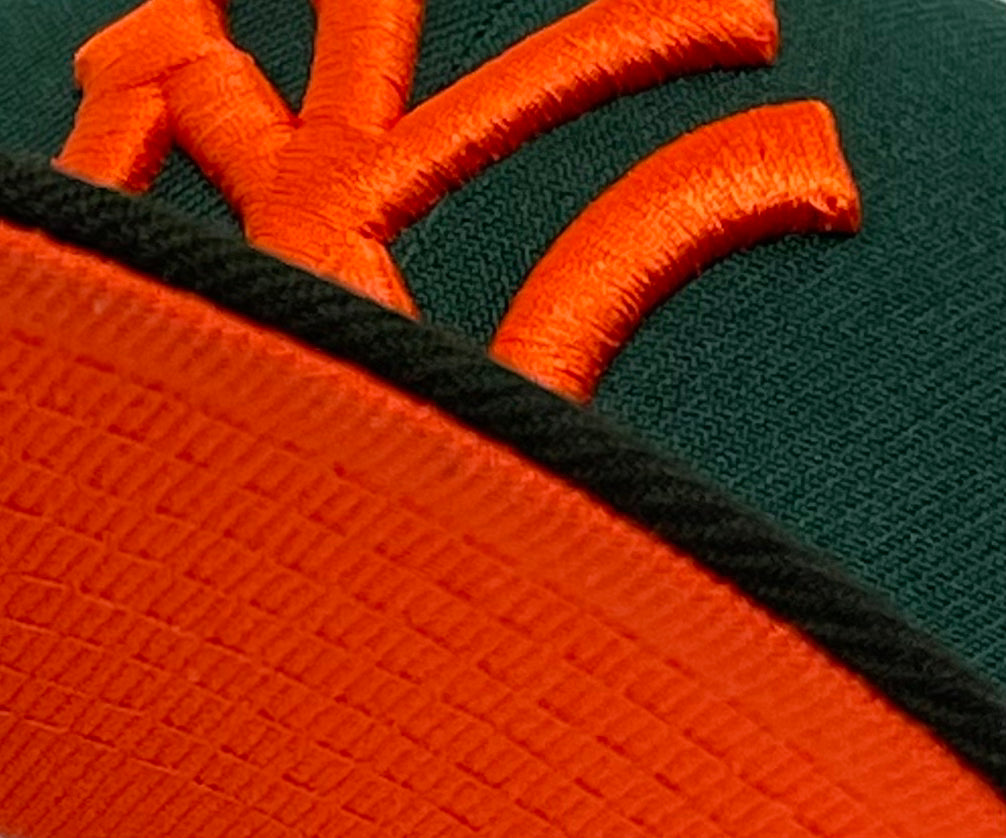 NEW YORK YANKEES (DARK GREEN) (1950 WORLD SERIES) NEW ERA 59FIFTY FITTED (ORANGE UNDER VISOR)