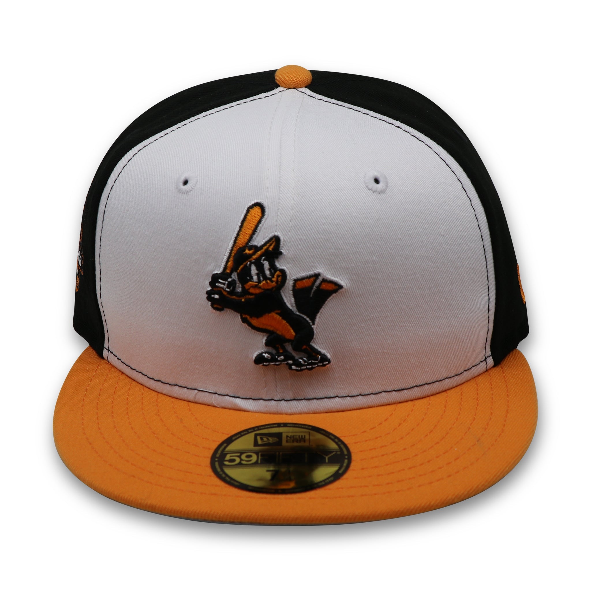 BALTIMORE ORIOLES (DAFFY) "1966 WORLD SERIES" NEW ERA 59FIFTY FITTED (GREY UNDER VISOR)