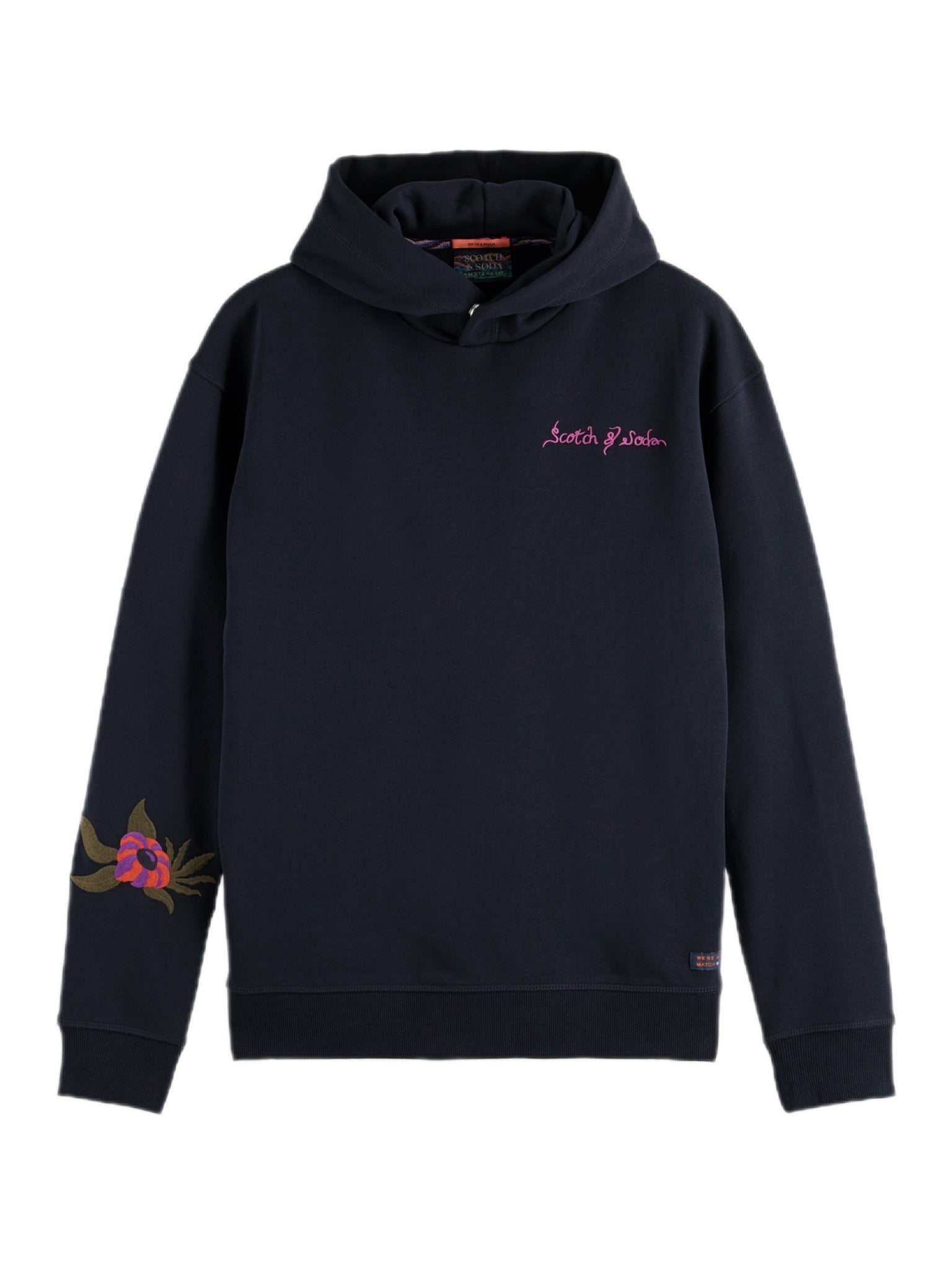 SCOTCH & SODA "ARTWORK" FELPA HOODIE