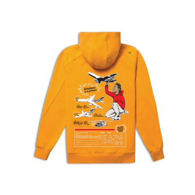 PAPER PLANES A PLANE STORY (YELLOW) HOODY